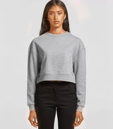 Loungewear Asoma Orion Crop Sweater Heather Grey Apoella