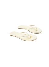 Melissa Odabash Flip Flops Gold Apoella