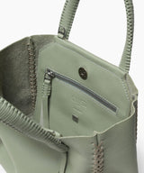 Mini Totes Callista Crafts Mini Tote Grained Leather Sage O/S / Sage Apoella