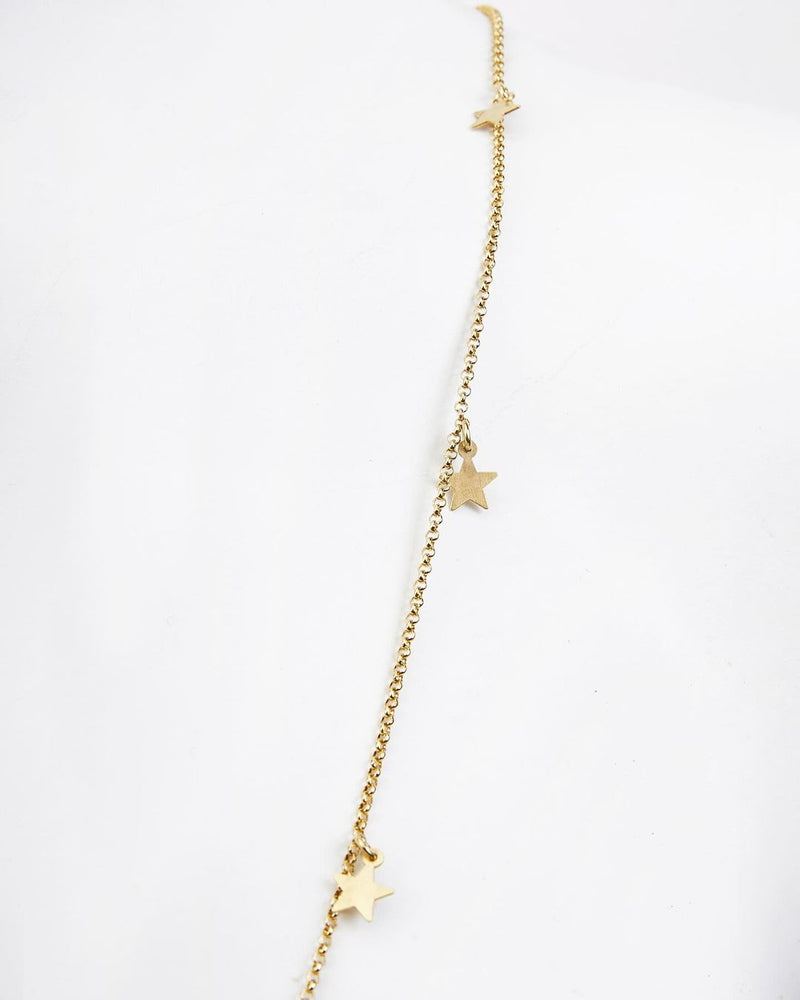 Necklaces Antonia Karra Celestial Long Necklace Gold Plated O/S Apoella