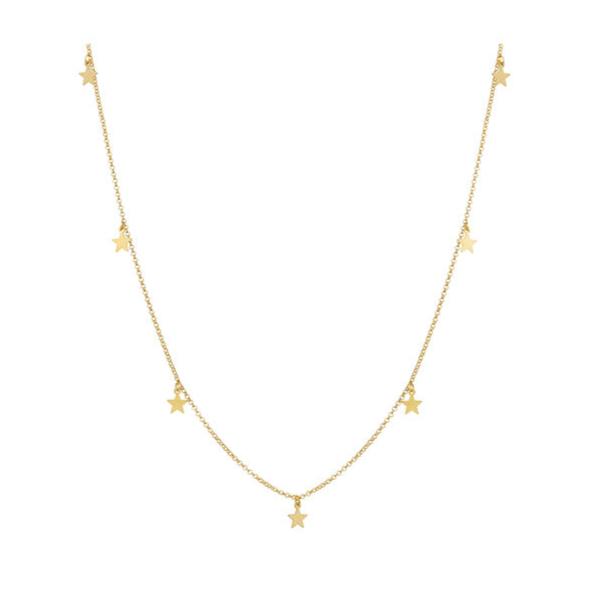 Necklaces Antonia Karra Celestial Long Necklace Gold Plated O/S Apoella