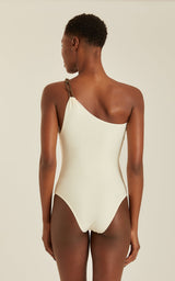 One-Piece Lenny Niemeyer Chain Shoulder One-piece Off White Apoella