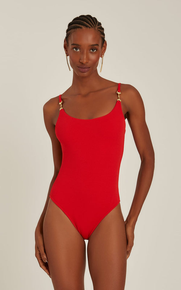 One-Piece Lenny Niemeyer New Body Snaffle Detail One-piece Paprika Apoella