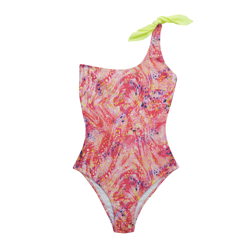 One-Piece Marie Raxevsky One Shoulder One Piece Splash Apoella