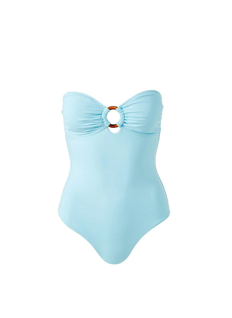 One-Piece Melissa Odabash Barbuda Bandeau Ring One-Piece Sky Apoella