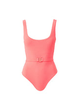 One-Piece Melissa Odabash Rio Belted One Piece Apricot Ribbed Apoella