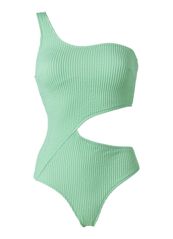 One-Piece Stefania Frangista Laetitia Cut One Piece Curly Pistachio Apoella