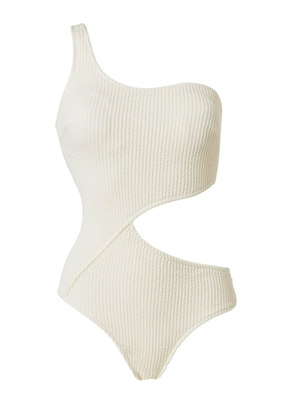 One-Piece Stefania Frangista Laetitia Cut Out One Piece Curly Crema Apoella