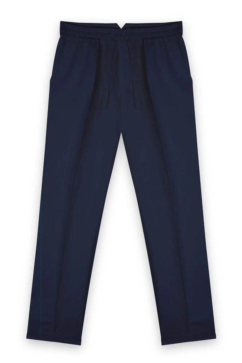 Pants Apnée Linen / Tencel Trousers Blue Apoella