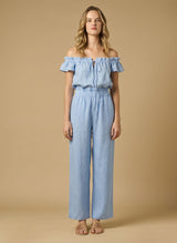 Pants APOELLA Aktis Linen Pants Sky Apoella