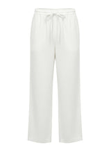 Pants APOELLA Pontus Linen Pants White Apoella