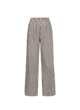Pants APOELLA Rhode Pants Choco/White Stripes Apoella
