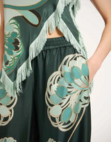 Pants La DoubleJ Palazzo Pants Dark Green Apoella