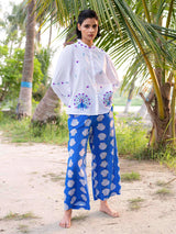Pants Nimo With Love Fennel  Pants Blue Shells Apoella