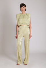 Pants Sabina Musayev York Pants XS / Lime Metallic Apoella