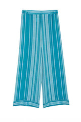 Pants Zeus n Dione Abaton Cropped Trousers Aqua Apoella