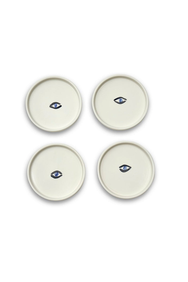 Plates Rhea Kalo Single Eye Rim Plate Set O/S Apoella