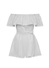 Playsuit Apoella Artemis Off Shoulder Playsuit White Apoella