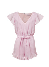 Playsuit Apoella Erifylli Linen Ruffle Playsuit Pink Apoella