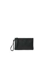Pochette Callista Crafts Pochette Slim Grained Leather Black O/S / Black Apoella
