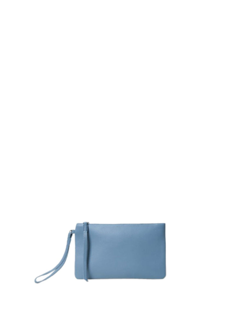 Pochette Callista Crafts Pochette Slim Grained Leather Sky O/S / Sky Apoella
