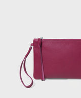 Pochette Callista Crafts Slim Pochette Grained Leather Pink O/S / Pink Apoella