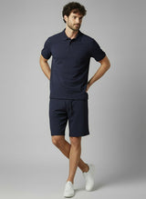 Polos Asoma Apus Terry Polo Navy Apoella