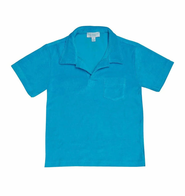 Polos Marie Raxevsky Polo Monochrome Turquoise Apoella