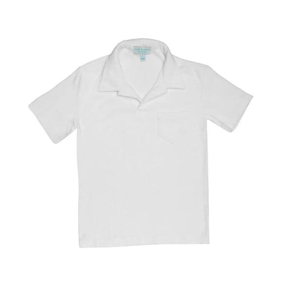 Polos Marie Raxevsky Polo Monochrome White Apoella