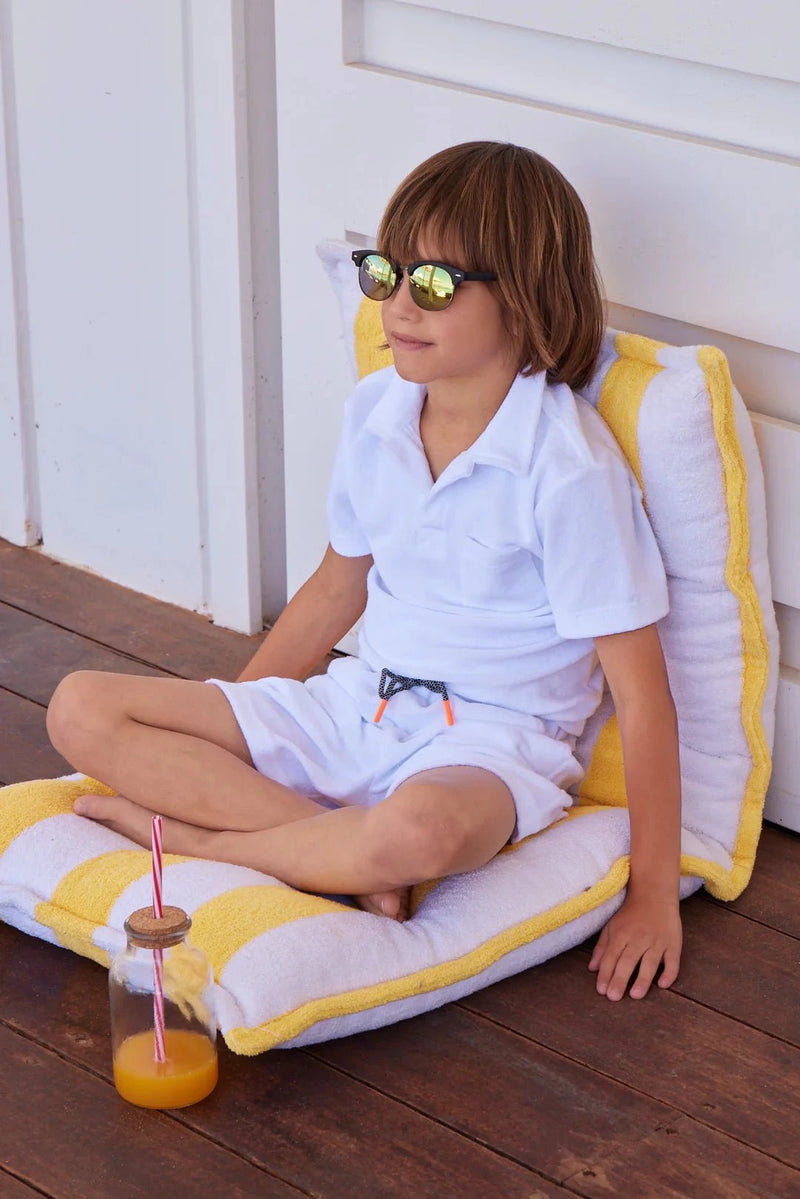 Polos Marie Raxevsky Polo Monochrome White Apoella