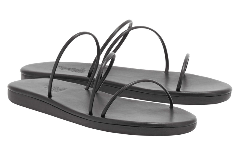 - Polytimi Flip Flop Sandals Black Apoella