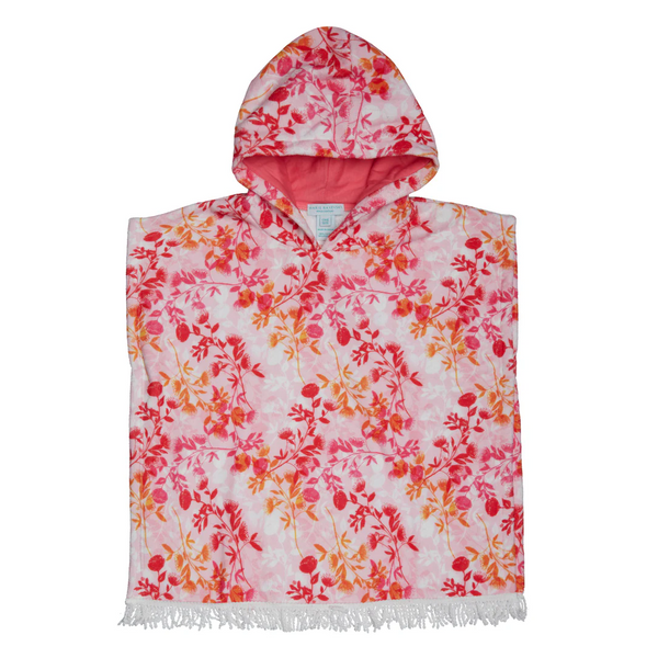 Ponchos Marie Raxevsky Poncho Botanical Pink O/S / Botanical Pink Apoella