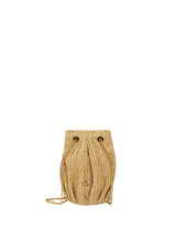 Pouches Apoella Naxos Raffia Straw Mini Shoulder Pouch O/S / Beige Apoella