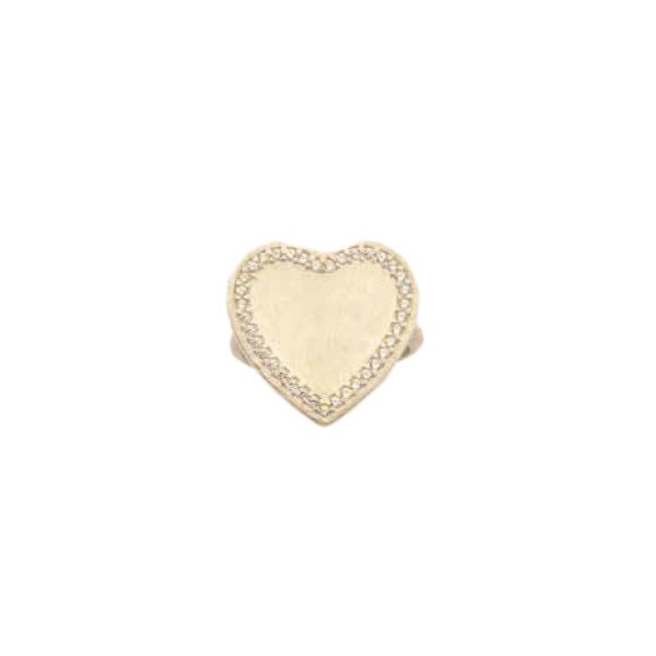 Rings Antonia Karra Cuore Ring Gold Plated O/S / Gold Apoella