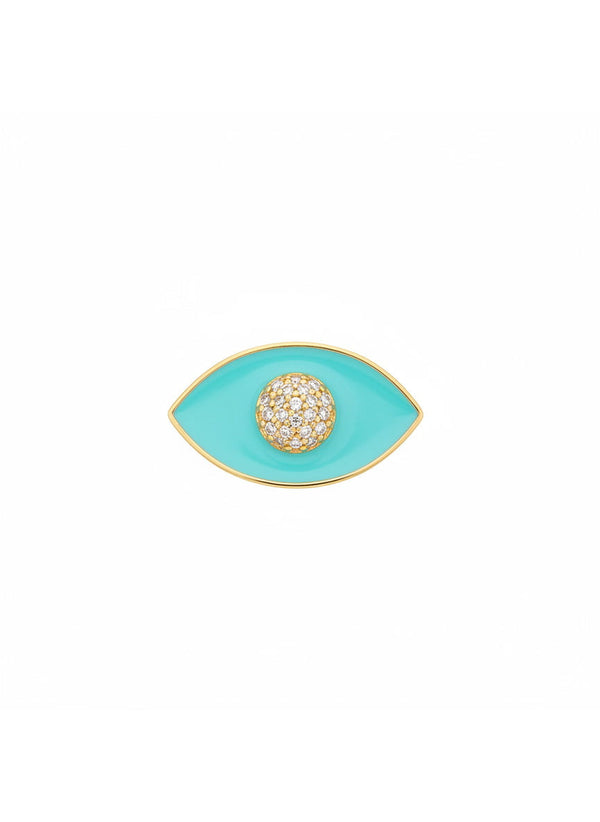 Rings Antonia Karra Karma Ring Gold Plated Turquoise O/S / Gold Apoella
