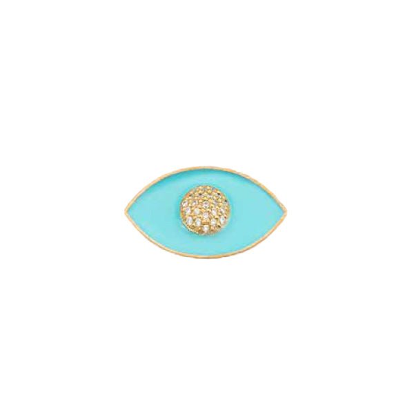Rings Antonia Karra Karma Ring Gold Plated Turquoise O/S / Gold Apoella