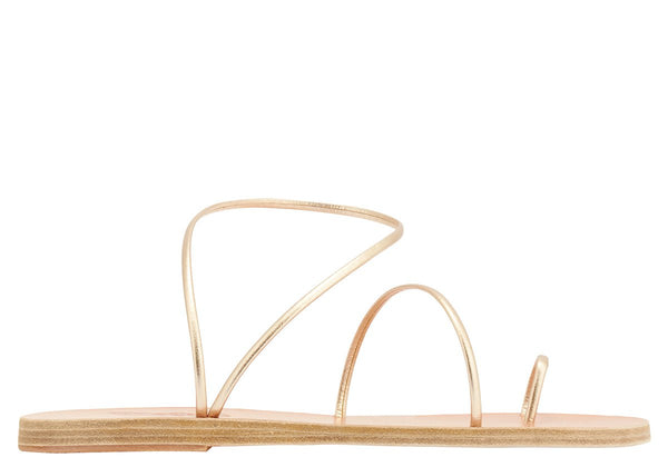 Sandals Ancient Greek Sandals Chora Strap Sandals Platinum Apoella