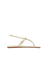 Sandals Ancient Greek Sandals Lorida Thin Soft Sandals Platinum Apoella