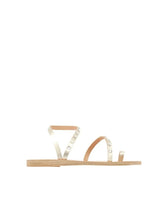 Sandals Ancient Greek Sandals Marilyn Strap Swarovski Sandals Platinum Apoella