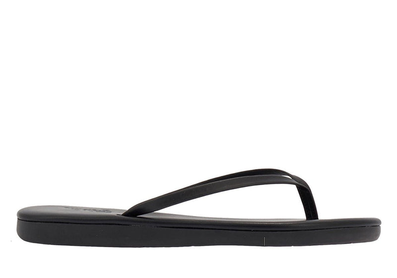 Sandals Ancient Greek Sandals Saionara Flip Flop Sandals Black Apoella