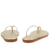 Sandals Ancient Greek Sandals Saionara Flip Flop Sandals Platinum Apoella