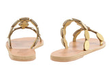 Sandals Ancient Greek Sandals Uranos Mirror Sandals Gold Apoella