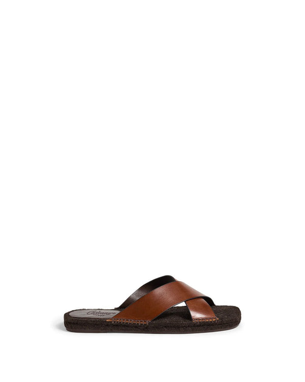 Sandals Castaner Kevin Flat Sandals Marron Choc Apoella