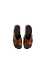 Sandals Castaner Kevin Flat Sandals Marron Choc Apoella