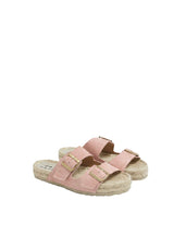 Sandals Manebi Nordic Suede Sandals Ballet Rose Apoella