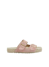 Sandals Manebi Nordic Suede Sandals Ballet Rose Apoella