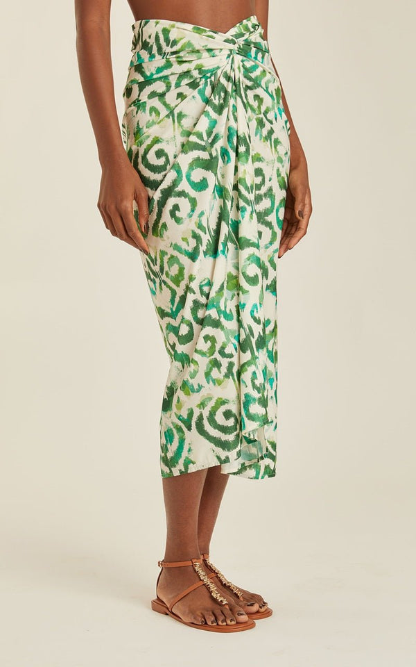 Sarong Lenny Niemeyer Knot Sarong Skirt Tanger O/S / Tanger Apoella