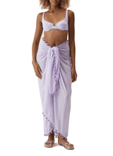 Sarong Melissa Odabash Pareo Lavender Lavender / O/S Apoella