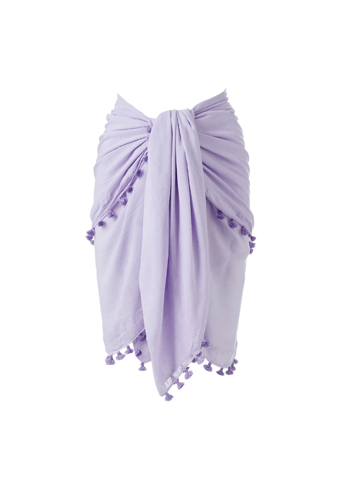 Sarong Melissa Odabash Pareo Lavender Lavender / O/S Apoella