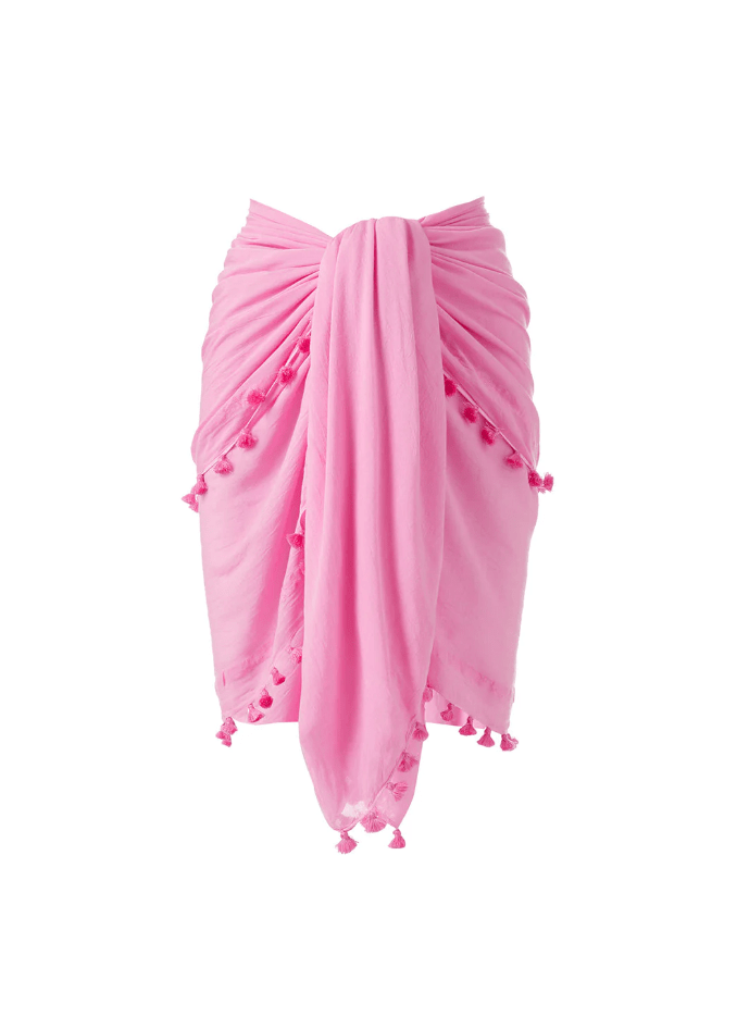 Sarong Melissa Odabash Pareo Pink Pink / O/S Apoella